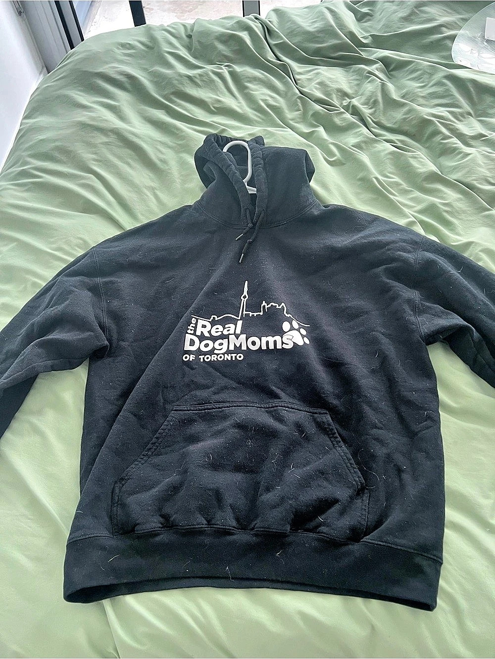 Toronto Dog Moms Hoodie Real Dog Moms of Toronto Black Pullover Hoodie